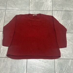 Vintage 90s Margaret Winters Textured Knit Sweater XL Made In USA